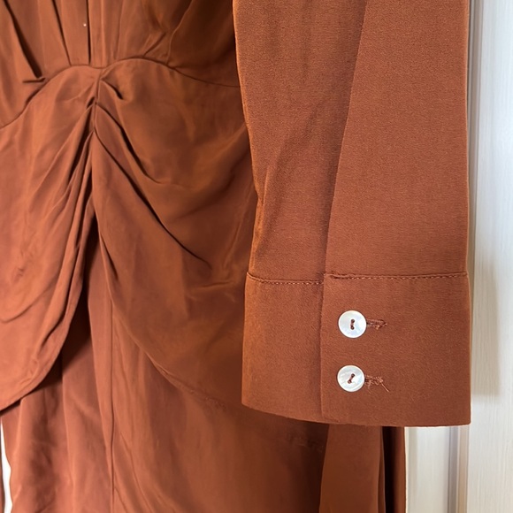 L*SPACE Aura Mini Shirt Dress - S/P - Picture 6 of 6